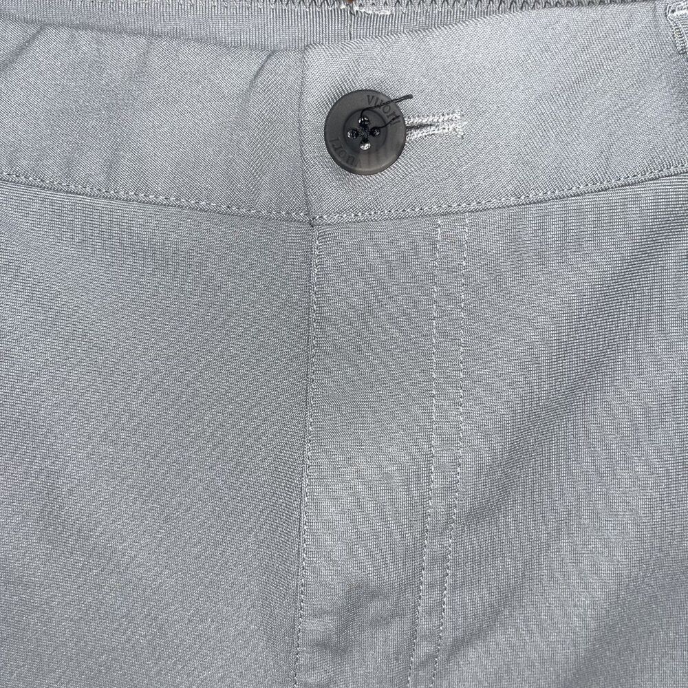 Vuori Meta V379 Gray Performance Chino Golf 8” Shorts Mens 30 - Picture 2 of 6